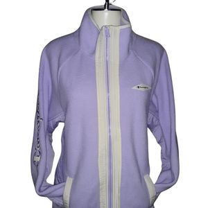 Lilac & White Champion Jacket